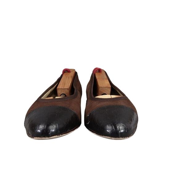 Naturalizer Shoes Womens 7 Loafer Flats Fashion Classic Career Cap Toe Leather - Picture 5 of 16